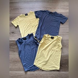 Little Bipsy sleeveless and short sleeve bundle